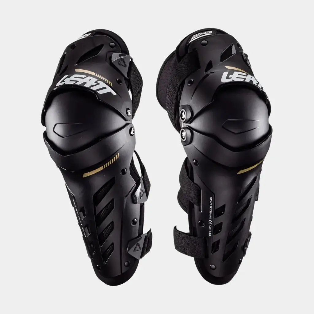 [LE5022141230] Leatt Dual Axis Knee & Shin Guards - Black (S-M)
