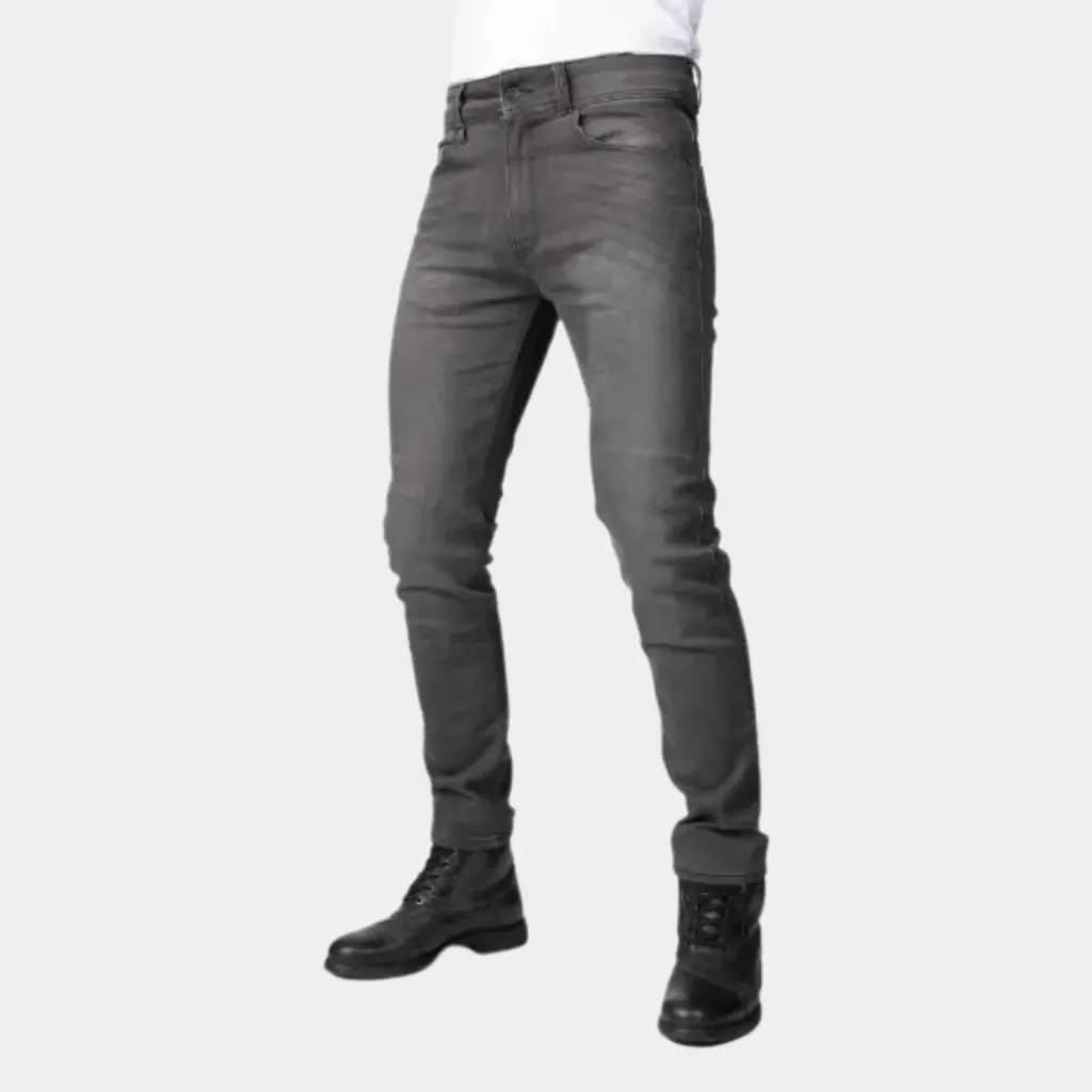 Bull-it Jeans Mens Tactical Tital Grey Straight Regular