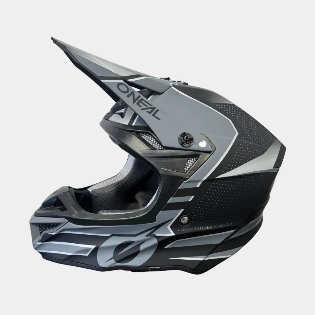 [0628-425] O'Neal 5SRS Helmet Polyacrylite Sleek Black/Gray (XL)