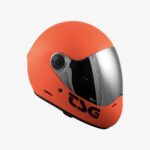 TSG Pass Helmet Matt Orange- side view