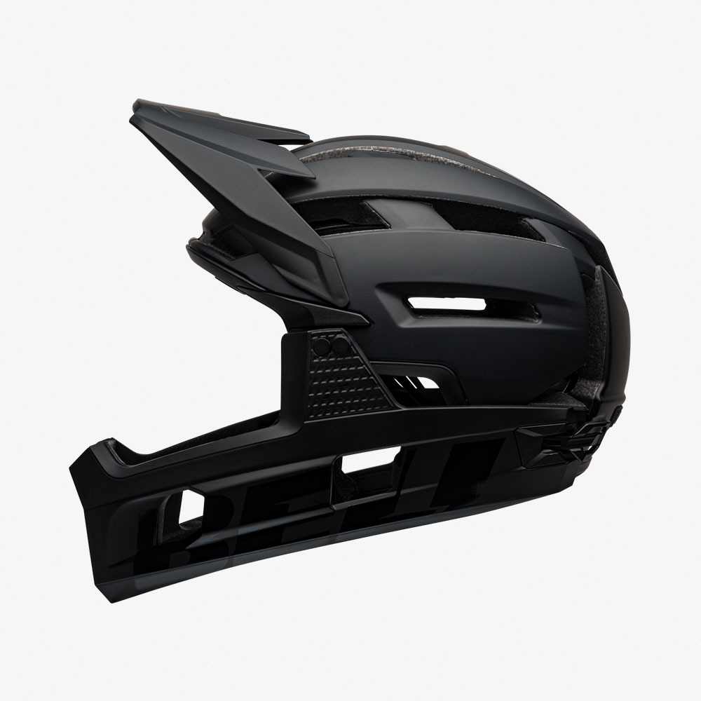 Bell Super Air R Flex MIPS Helmet Matte Gloss Black left