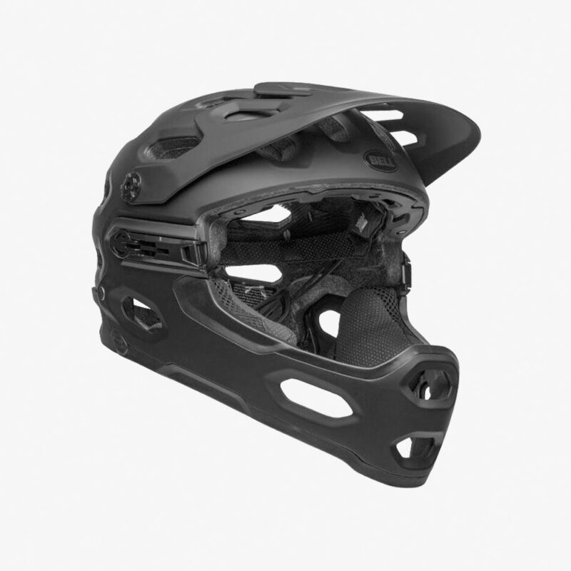 Bell Super 3R MIPS Helmet black front right side