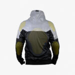 Lazyrolling Armored 2021 Reflective Performance Hoodie back with protectors
