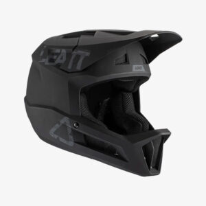 Leatt MTB 1.0 DH V21 Helmet Black front right