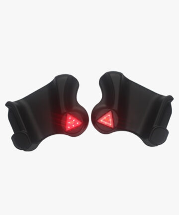 Power pads C with caution LEDS