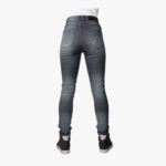 Bull-it Jeans Ladies tactical elara grey slim rear