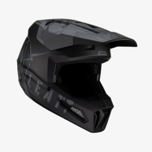 Leatt 23 Moto 2.5 Helmet Stealth front side