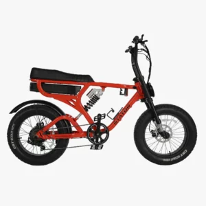 Stator Scout Pro electric bike side red