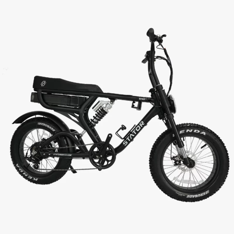 Stator Scout S electric bike side matt black