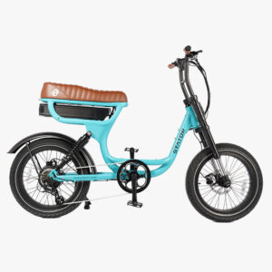 Stator Cub Pro Seafoam Electric Bike - side